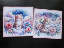 Set of 2  x  FLORAL  DREAMY