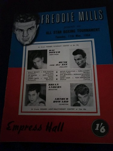 Vintage boxing programme dai - boxing,