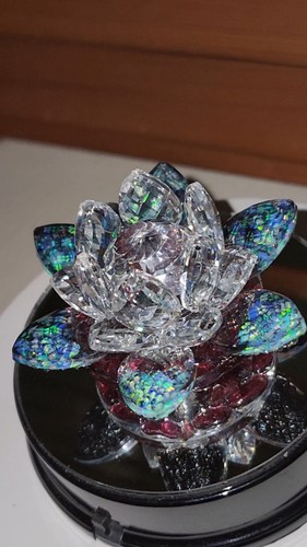 Crystal lotus flower - crystal,