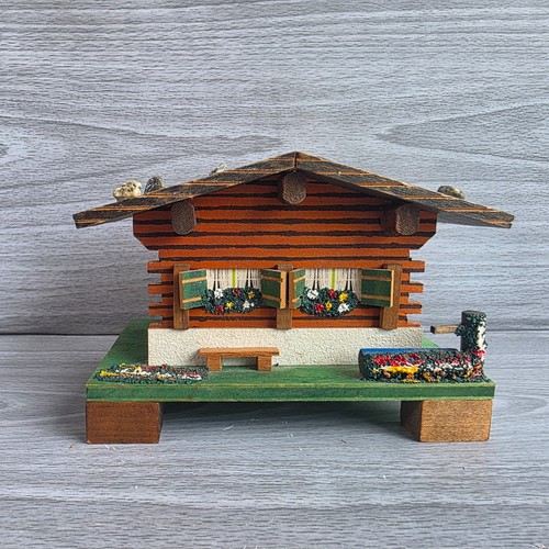 Vintage swiss chalet - vintage,