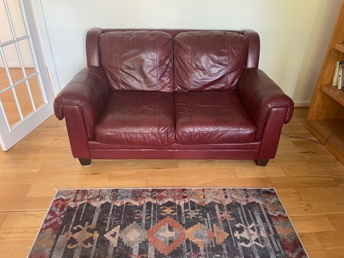 Seater leather sofa - 2,