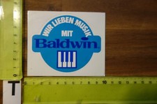 Vintage Sticker Musical