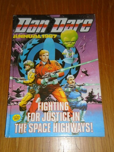 Dan dare british annual 1987 - dan,