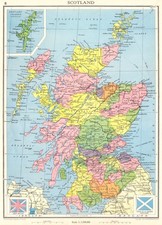SCOTLAND. Showing counties