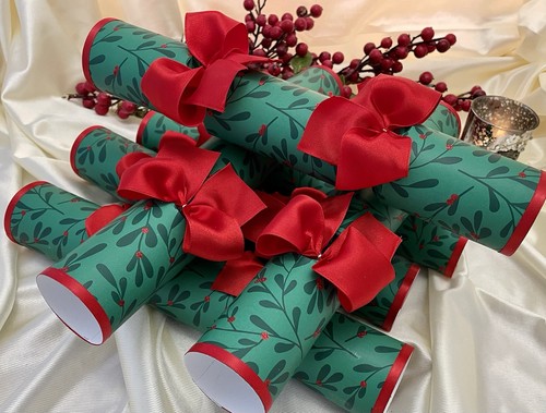 Six handmade luxury crackers - handmade,