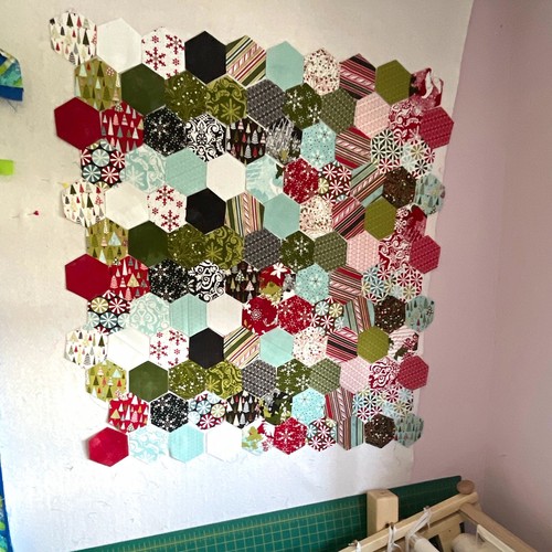 120 hexagons papers moda - 120, +