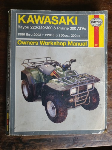 Kawasaki bayou 220 - 220,, 300