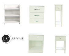 Bedside Cabinets White