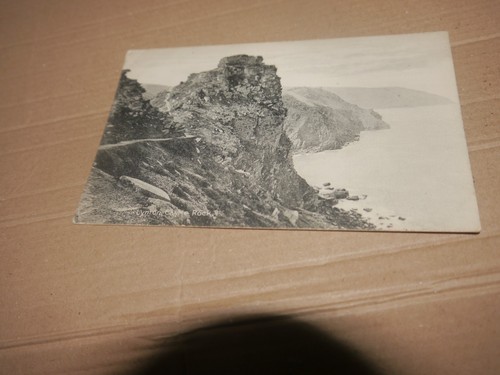 Postcard lynton castle rock - postcard,