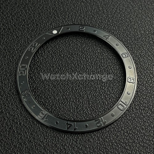 Black 38mm sloping bezel - 38mm,