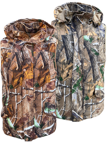 Mens camouflage bodywarmer - mens,