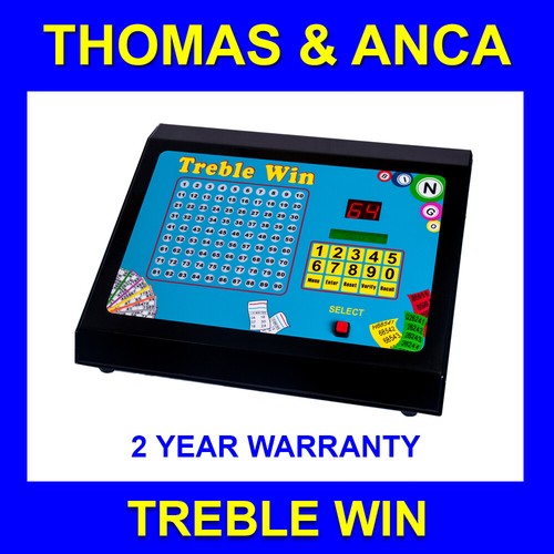 Bingo raffle machine - raffle, treble