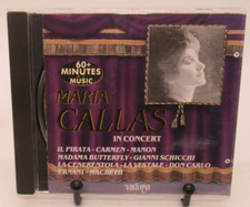 MARIA CALLAS: IN CONCERT MUSIC
