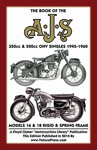 Book the ajs 350cc - the, 500cc