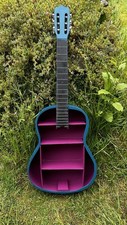 Handcrafted guitar shelf made