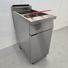 Gas Fryer Single Tank Twin