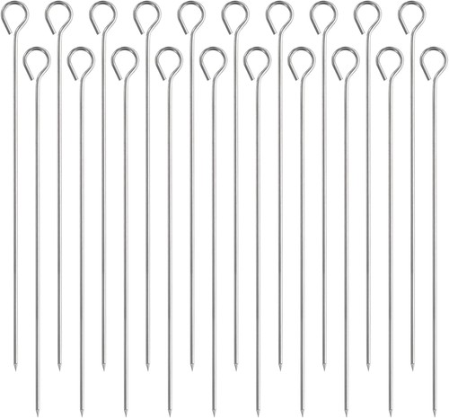 Metal kebab skewers - metal,