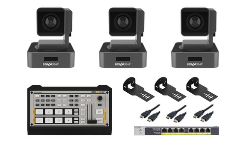 Bzbgear kit podcast 3x - podcast, w/