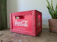 VINTAGE RED COCA - COLA CRATE