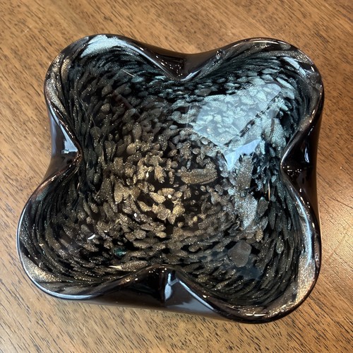 Vintage murano black gold - black,
