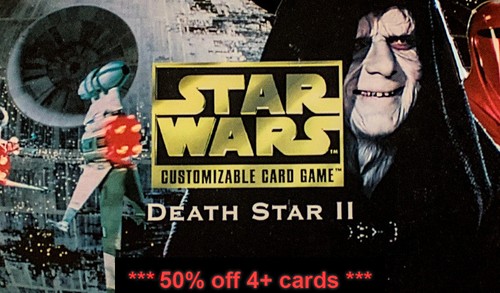 Swccg death star u - star, c/u/r