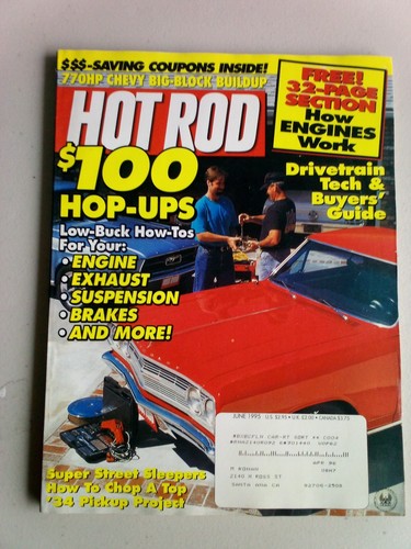 Hot rod magazine june - rod,