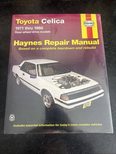 Toyota celica haynes manual - toyota,