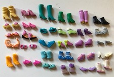 Polly Pocket Shoes Boots 30 pairs assorted styles - Mixed Bundle (b)