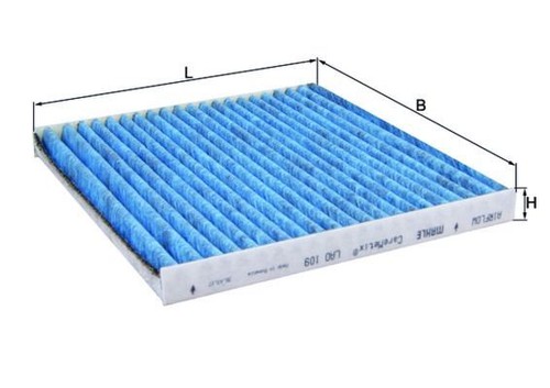 Mahle lao109 filter cabin air - mahle,