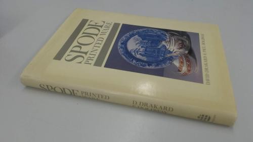 Spode printed ware drakard - ware,