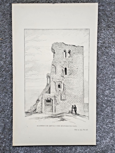 The keep scarborough castle - the,