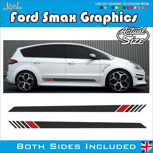 Ford max galaxy side - ford, stripes