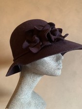 M&S WOOL Cloche Hat Vintage