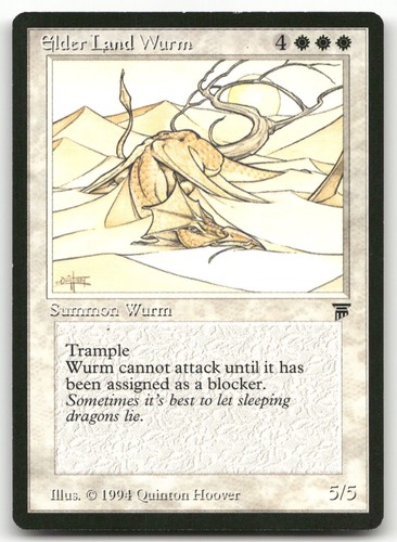 Elder land wurm legends - land,