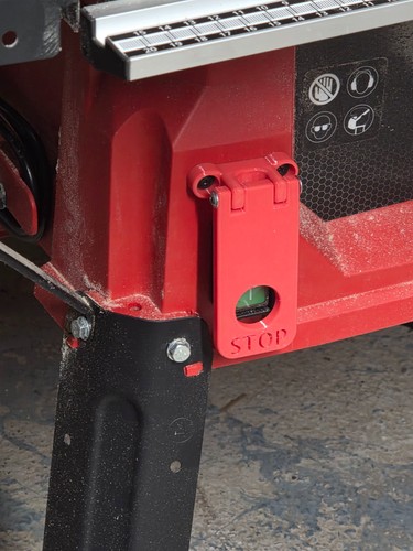 Table saw emergency stop - saw,