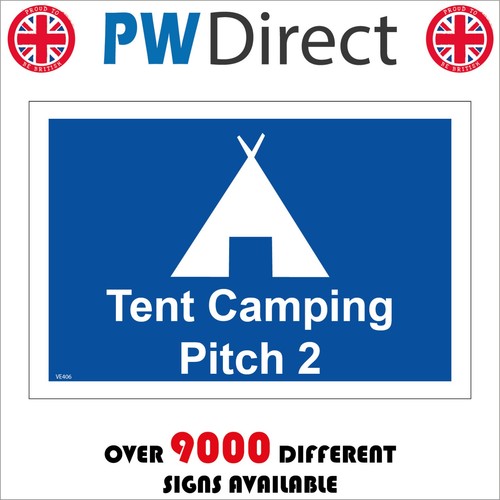 Sign tent camping pitch - camping,