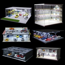 Diorama 1/64 Diecast Garage