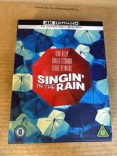 SINGIN' IN THE RAIN - UK COLLECTOR'S ED Limited 4K UHD BLU RAY - Rare