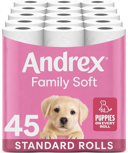 Andrex family soft toilet roll - andrex,