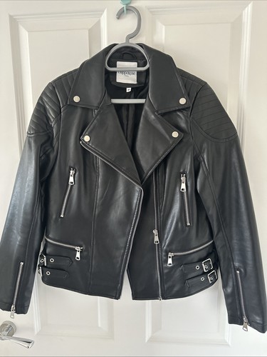Leather jacket excellent - m,