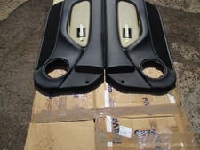 MGF Door cards pair , cream centre pieces