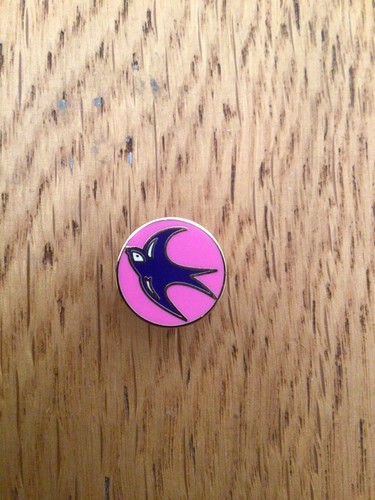 Cardiff city small - small, round