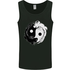 Yin Yang Axolotl Mens Vest