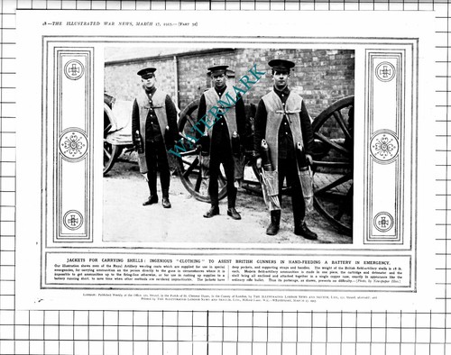 Royal artillery shell carrying - artillery,