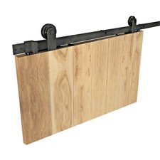 Rustic sliding door track - door,