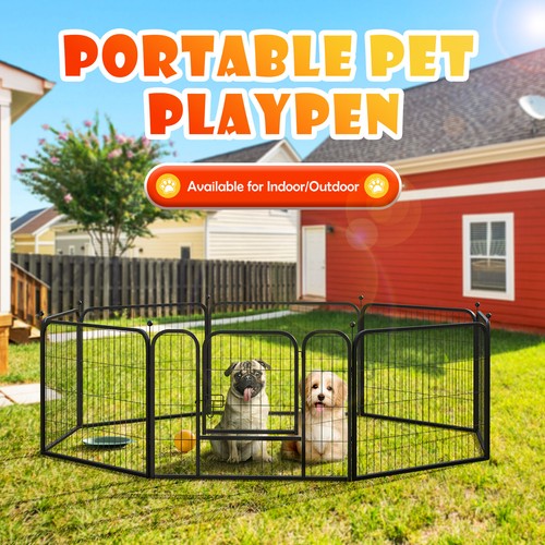 Dog playpen panels - dog, fence