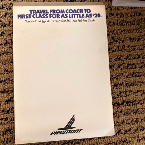 Vtg piedmont airlines notepad - vtg,