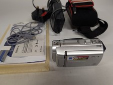 Sony Handycam DCR-SX30E Handheld Hard Drive Camcorder Silver Tested