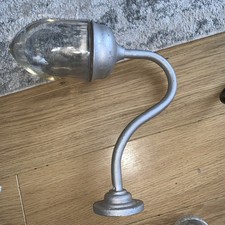 VINTAGE COUGHTRIE GLASGOW SWAN NECK WALL LAMP