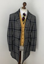Moss London Coat 40R Men Tweed